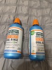 2-therabreath Fresh Breath Oral Rinse 1l - Icy Mint - 2 Bottles lot Of 2 33 8oz