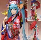 12  Kimono Stronger Hatsune Miku Umbrella Pvc Collectible Anime Action Figure