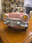 Vintage Elvis Presley Pink Cadillac Cookie Jar Original Packaging 