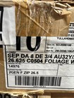 Ideal Military Spec Zippers  10 Foliage Green Assorted Sizes