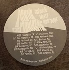 Arctic Monkeys Favourite Worst Nightmare Promo Sticker 2007 Domino Records