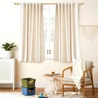 Gold Curtain Rods For Windows 28-48 Inch adjustable 5 8 In Curtain Rod Gold
