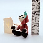 Dollhouse Mini Little Gem Panda Santa Teddy Bear By Deborah Canham Rare Vintage