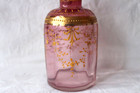 Antique Bohemian Moser Gilt Enamel Perfume Bottle C 1880