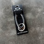 Oakley Essential Icon Carabiner Keychain 3 6in Silver - Japan Exclusive Issue