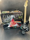 Pink Floyd Lunch Box 2012 Mini Electric Guitar Replica W stand Dark Side Of Moon
