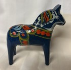 Dala Wooden Horse Swedish Folk Art Hand Painted Nils Olson