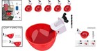 Automatic Chicken Waterer Cups - 6 Pack Leakproof Poultry Hydration Solution