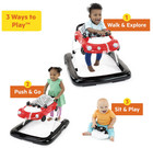 Little Speedster 3-in-1 Car Walker  Red Racer  Baby Activity Walker  6 Months 