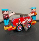 Reproduction Tin Wind Up Clockwork Toy Railway Truck