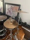 5-piece Pearl Drum Kit Great Condition Paiste Roc N Soc Throne All Included