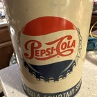 Rare Pepsi Cola Fountain Syrup One Gallon Tin Can Single Dot