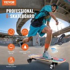 Electric Longboard Skateboard With Control 5 Miles Range For Adults Kids