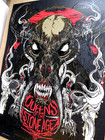 Authentic Queens Of The Stone Age Poster Asheville Nc 2023 Ap Signed S n   400