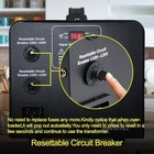 2000w Voltage Converter Transformer 110v To 220v Step Up down  Travel Adapter