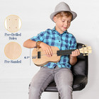 Diy Ukulele Kit - Build Your Own Guitar With 21-inch Soprano Ukelele Kit  Includ