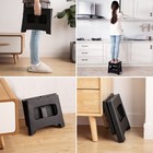 Folding Step Stool  Portable  Non-slip   Secure Non-slip Top And Rubber Feet