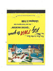 Fly Twa To Your  quickie Vacation    Matchcover