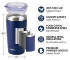 Sunwill Travel Coffee Tumbler 20 Oz  Insulated Mug With Lid  Stainless Steel    