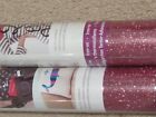 Cricut Glitter Iron On 12in X 19in Red  Silver  Pink rose