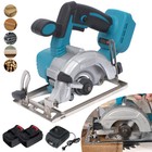 Brushless Cordless Electric Circular Saw 5 Inch 125mm 0   To 45   For Makita 18v