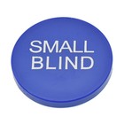 3 Pcs Poker Melamine Buttons Chips Small Blind Big Blind Dealer Game Supplies