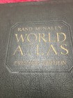 Vintage 1929 Rand Mcnally World Atlas Premier Edition Hardcover