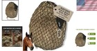 Slow Feed Hay Net For Horses  Durable Marine-grade Nylon   Holds 4-6 Flakes