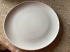 Vintage Corning  White Centura Lot Of 8 - 10  Inch Dinner Plate Mint