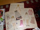 Odd Lot Of Vintage And Reprint Paper Dolls  lot 2 