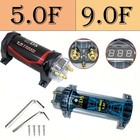 Car Audio Capacitor 9 0 5 0 Farad Power Stabilizer For Car Amplifier   Subwoofer