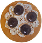 Set Of 4 Floral Magnets With Scripture 