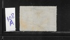 Rhodesia Scott  108a 1910 Double Head 6d Perf 15- Used  smudge Cancel 