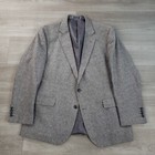 Stafford Sport Coat Men s 46r Classic Fit Linen   Cotton Two Button Double Vent
