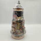 Thewalt Limited Edition Rhine River Towns German Beer Stein Lidded 1313 Of 5000