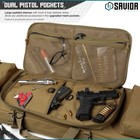 Double Rifle Case 51 X 12 Tactical Gun Bag Flat Dark Earth Tan Savior Equipment