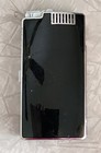 Vintage Ronson Pal Lighter Cigarette Case  Combo Silver Black Purple Floral 