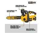 New Dewalt Dccs621p1 20v Max 12  Cordless Chainsaw Kit W  Battery   Charger