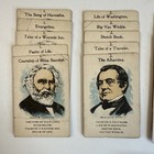 Vintage  game Of Authors  By Parker Bros  Salem  Ma Late 1800s Cards Only