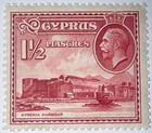 Travelstamps  Cyprus Stamps Scott  129  1 1 2 Pi  Mint Original Gum Never Hinged