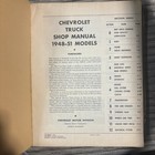 Vintage Chevrolet Truck Shop Manual 1948 To 1951 Models  Original Version