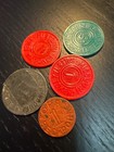 Vintage Missouri Sales Tax Tokens     1930s-1940s Great Depression Era