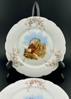 Pair Of Antique Imperial Karlsbad China Decorative Landscape Plates