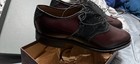 Johnston   Murphy Carleton Wingtip Cap Toe Brogue Oxford Leather Shoes 10 5 D
