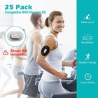 Cgm Patches For Dexcom G6  25-pack   Sweat-resistant Waterproof Breathable Sk   