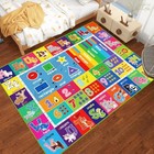 Abc Carpet  Kids Rugs For Playroom  Educational Play Mat For Kids  Preschool 