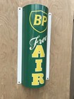 Bp Petroleum Free Air Curved Metal  Gasoline Gas Sign Pump Oil Wow   
