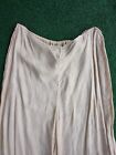 1930   s Thinnest Silk Shantung Wide Leg Beach Pajama Pants