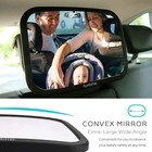 Baby Car Seat Mirror 360   Rotation Safety Rear Facing Clear Wide View Glass Car