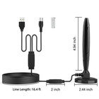 5600miles Tv Antenna Hdtv Amplified Digital 4k 1080p Long Range Indoor Upgraded